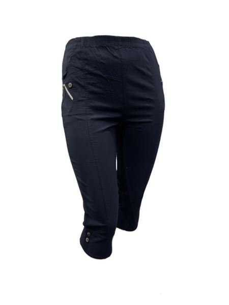 Immagine di CURVY GIRL THREE QUARTER STRETCH COTTON CROP TROUSER